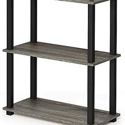 ginoya brothers Turn-N-Tube 3-Tier PVC Rack Multipurpose Shelf Display Rack,Plant Flower, Bookcase for Small Spaces, Living Room, Classic. (3 Tier PVC) (H-2.6 Feet |W-2 Feet|D-1 feet) MDF-image-11