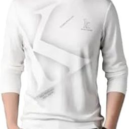 Janak Creation Men's Long Sleeve Crewneck Sweatshirt, Casual Cotton Blend-41