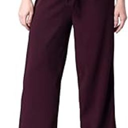 Women Rayon Belted Palazzo || Women Flared Trouser with Belt || Wide Leg Solid Palazo||Women Palazzo Pants-image-1