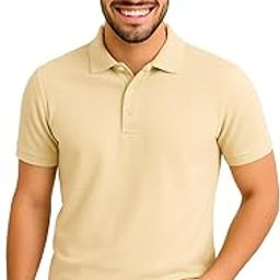 Tshirt for Men | Men Polo t-Shirt Shirt | Solid Cotton Rich Polo T Shirt | Collar Tshirts | Half Sleeves | Plain-Regular Fit-image-110