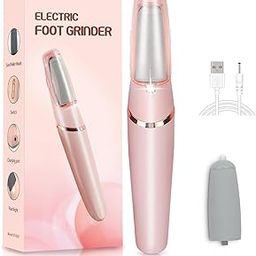 US1984 Callus Remover For Feet | Foot Scrubber for Dead Skin | 2 Changeable Roller Heads | Feet Dead Skin Remover | Pedicure Kit For Women Foot Cleaner | Callus & Dead Skin Removal Filer-picture-46