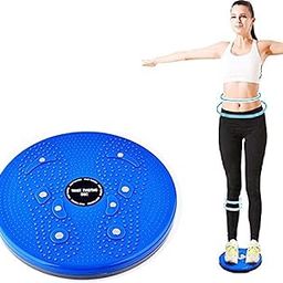 Tummy Waist Twister Magnetic Disk Body Shapers Slimming Rotating Machine Ankle Body Aerobic Exercise Reflexology, 2 in 1 Abdominal ABS Exerciser Body for Women & Men-2