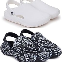 Combo Pack of 2 Slipper/Flip Flops/Slides/Clogs/Sandals for Men (Cl-800 Vs Cl-Style)-image-19