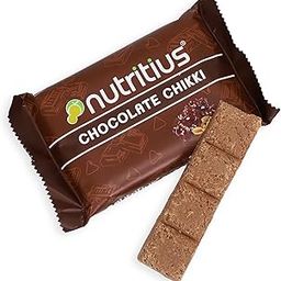 Nutritius Chocolate Chikki 120Gm (Pack Of 6) | Chocolate Chikki | No Added Preservatives And Colours-image-25