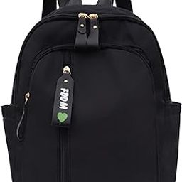 BNF®Fashion Backpack Teen Girls Nylon Rucksack for Trips Shopping Indoor Outdoor Black|Clothing, Shoes & Accessories | Womens Handbags & Bags-image-6