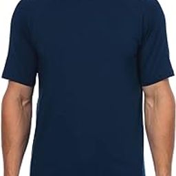 Men's Short Sleeves T-Shirt-UPF50+ Sun Protection Quick Dry T-Shirt for Swimming, Hiking Atheltic Workout Rash Guard Tops-image-5
