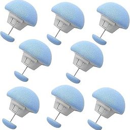 BEYTEQ Duvet Clips Set – 16 Pcs Non-Slip Comforter Pins with Mushroom Buttons | Multi-Function Blanket Buckles for Duvet Covers, Quilts, Cushions & Curtains-26