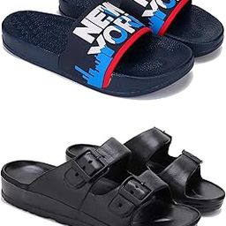 Men's Sandals | Lightweight Wear| Stylish & Easy to Wear For Men's GP-SAN-(2-COMBO)-1587-3115-image-31