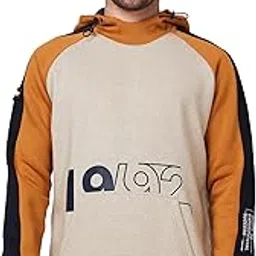 spykar Hooded Full Sleeve Sweatshirt for Men-picture-2