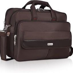 (24 Ltrs,16 Inch Polyester Messenger Laptop Bag, Multipurpose Bag For Mechanics, Electrician & Technician/Tool Bag/Shoulder Bag, office Bag with 6 Pockets & Compartments - Brown-8