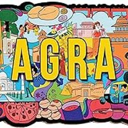 Agra Fridge Magnets Home Kitchen Souvenir/Gift/Fridge Refrigerator Door Décor Fridge Magnets (3 x 1.8 Inch) Pack of 1-image-27