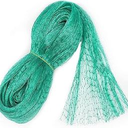 100 Ft X 10 ft Green Thin Anti Bird Agro Net with Cable Clips, Light Weight (100)-image-60