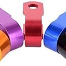 VTRUST Universal Shock Absorber Height Increaser for Bikes (Purple, Pack of 2)-2