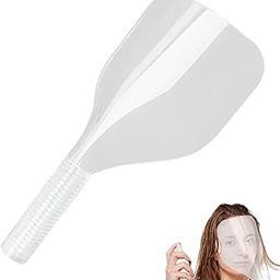 YFFSFDC Hairdressing Face Cover, Bangs Cutting Guard, Haircut Spray Guard, Face, Eyes, Spray Shield, Protector, Barber Shop, Supplies, Barber Tool-image-37