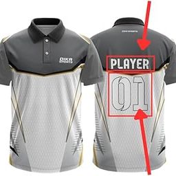 Dika Sports Custom Replica Jersey Cricket Tshirt Cricket Uniform for menblack Tshirt | 2 Year to 5XL-image-41