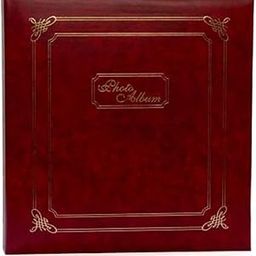 Natraj Assorted Vinyl Leather Cover 200 Pocket (Brown, 5 X 7inch Album)-image-36