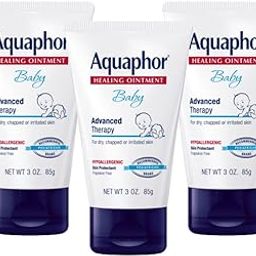 Aquaphor Baby Healing Ointment Diaper Rash and Dry Skin Protectant, 3 oz (Pack of 3)-2