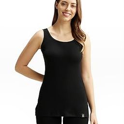 2510 Women's Soft Touch Microfiber Elastane Stretch Thermal Tank Top with Stay Warm Technology-image-9