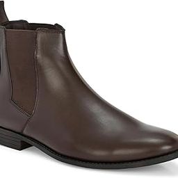 Men Faux Leather Casual Chelsea Boots-image-51