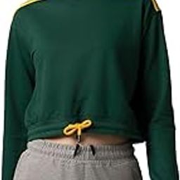 FYLTR Women's Terry Crop Top - Full Sleeve | Elasticated Waist & Cuff | Boxy Fit | Stripe Detailing | Tops for Women Western | Women t Shirt-picture-48