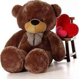 Hug 'n' Feel 6 Feet Giant Teddy Bear – Soft, Plush & Cuddly Stuffed Animal Toy – Coffee/Chocolate Brown – Big Teddy Bear for Girls, Kids, Wife, Girlfriend – Birthday, Anniversary (6 feet)-picture-23