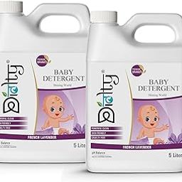 Diolty Baby laundry liquid detergent, washing liquid for Baby Clothes 10L (Lavender)-image-32