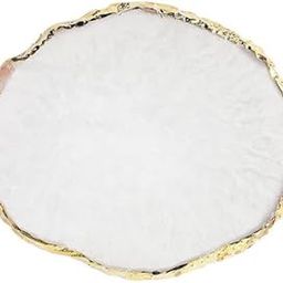 Nail Art Palette, Nail Painting Mixed Color Palette, Gilded Edge Nail Gel Color Makeup Display Board Pallet (White)-38