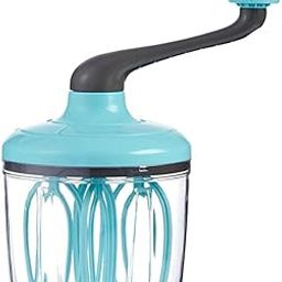 Emcrovi Egg Beater Hand Crank,Manual Egg Beater,Hand Cranked Cream Mixer Mixer Kitchen Baking Tools Kitchen Accessories-12