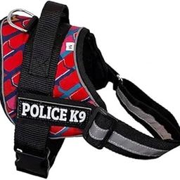 24 BH BAZAAR K9 Dog Harness (L) – Reflective Printed Design | No-Pull Adjustable Harness for Large Dogs – Training & Outdoor Adventures (Large)-image-87