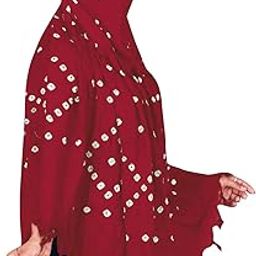 Women's Printed Cotton Breathable Sun Rays Protection Mask and Lightweight Scarf (G_R_M_1062)-image-7