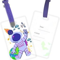 Space Writable Transparent Bag Luggage Tags PVC Luggage Labels for Suitcases with Name Address Phone Number Travel for Baggage Identity ID for Trolley Suitcase-image-99