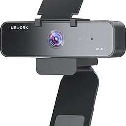 NEWORK 4K Webcam for PC/Mac with AI Tracking & Framing, Autofocus, Gesture-Controlled 5X Zoom, Noise-Canceling Mic, USB Camera for Streaming, Video Calls, Meetings, Gaming & Recording-11
