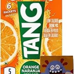 T.ang Sugar-Free Drink Mix Travel-Friendly Pack - 6 Sachets Inside - Orange Flavor - With FREE FruitJoy Monster Trail Mix 30g-image-8