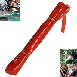 Steering Cover | Steering Damage Proof Cover - Low Thickness Steering Grip Wire RED for All Types of Vehicle.Car,Bas,Van,Tractor,Lorry,Truck and Boat All Types of Steering Wheel useable.[Piece 1].-10