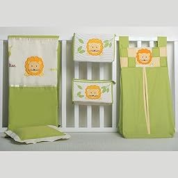 Blooming Buds Jungle Friends- Cot Sheet | Diaper Stacker | Cot Organizer | Toiletry Kit-image-39