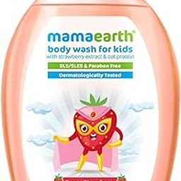 Mamaearth Super Strawberry Body Wash For Kids - 300 ml | Infused with Strawberry and Oat Protein | Gently Cleanses Skin, Dermatologically Tested, SLS/SLES and Paraben Free-picture-25