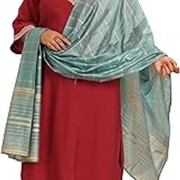 Women's Silk Blend Kurta Sets-image-32