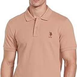 Men's Solid Slim Fit Polo Shirt-image-80