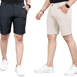 Men's Regular Fit Casual Combo Shorts-picture-25