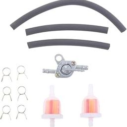 Enakshi® 6mm Fuel Filter Petrol Pipe Hose Line + 4 Clips + Tank Switch Black|Parts & Accessories | Motorcycle Parts | Air Intake & Fuel Delivery | Fuel Filters-picture-14