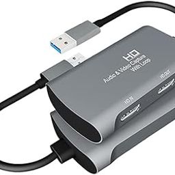 HDMI USB Video Capture Card Adapter Directly to Computer for Gaming Streaming Video Conference Live Broadcasting (Z231 Video Capture Card)-27