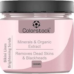 Bikini Lines Intimate Area Brightening Scrub for Women (Pack of 1, 100 gram)|Scrub for Tan and Dark Spots Removal Helps Reduce Darkness and Pigmentation|-image-45