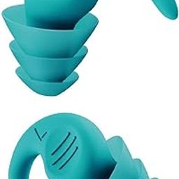 GAH Noise Reduction Ear Plugs Silicone Sound Blocking for Sleep Snoring Swimming Blue-image-21