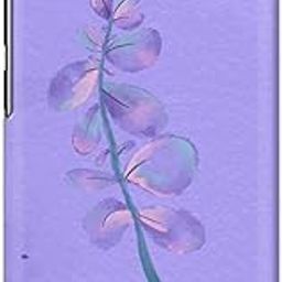 NDCOM for Vivo Y71 Back Cover Purple Pastel Floral Printed Hard Case-16