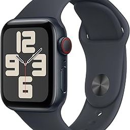 Apple Watch SE (2nd Gen, 2023) [GPS + Cellular 40mm] Smartwatch with Midnight Aluminum Case with Midnight Sport Band. Fitness & Sleep Tracker, Crash Detection, Heart Rate Monitor, Retina Display-12