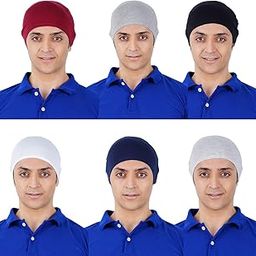 Pure Cotton Helmet Skull Cap Liner for Men and Women Multicolour-image-98