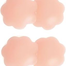 Skin-Friendly Flower Shaped Nipple Covers Reusable Adhesive Silicone Covers- FSP03-image-99