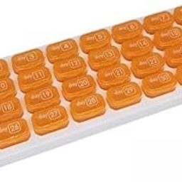 Enakshi® 2xPill Box Medicine Organizer Dispenser Case Container Storage Monthly Orange|Health & Beauty | Health Care | Pill Boxes, Pill Cases-image-51