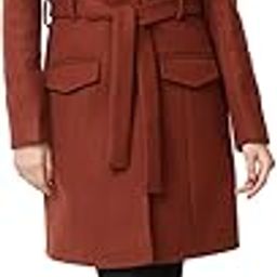 Winter Wear Soft & Warm Brushed TWEED Full Sleeve Coat For Women's-image-8