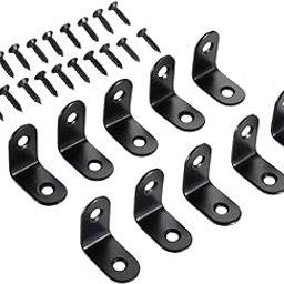 SECRET DESIRE Creations 10 Pieces L Bracket Corner Brace Right Angle Bracket for Frame Shelves Table 2.5cm|Home Decor|Figurines-image-88
